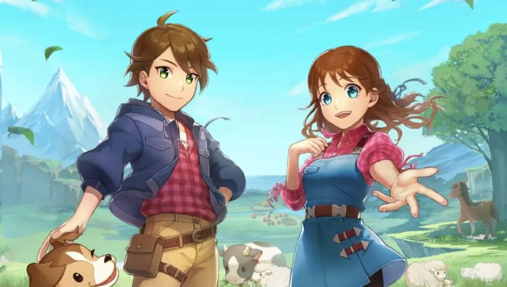 แผ่นเกม Nintendo Switch Harvest Moon The Winds of Anthos  ภาษาอังกฤษ 